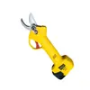 Tijeras Eléctricas de Podar Batería de Litio Tijeras para Árboles Frutales Recolector de Fruta Manzana Podadora de Jardinería Recargable Sin Escobillas Tijeras para Ramas