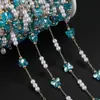 Cadena de Joyería Hecha a Mano DIY Accesorios Mariposa Espaciador Perla Cadena de Cobre Pendientes Borla para Ropa Materiales Hechos a Mano Venta al por Mayor