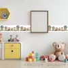 Adesivos de Parede Criativos de Desenho Animado com Animais do Oceano, Decorações Impermeáveis para Linha da Cintura e Rodapés para Quartos de Crianças, Banheiros, Bordas de Piscinas e Peitoris de Janelas