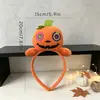 Mingguan Lançamento Novo Transfronteiriço Halloween Desenho Animado Cabeça de Boneca Tridimensional Tiara Cabeça de Bruxa Abóbora Fivela Cabeça de Vampiro Tiara Venda por Atacado