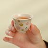 Regalo Juego Pequeño de Juego de Té Kung Fu de Cerámica, Tazas de Té, Tetera, Juego Completo para Uso Doméstico, Juego de Tazón para Preparar Té, Logotipo Personalizado