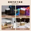 Caixa de Lenços de Aço Inoxidável Rose Gold À Prova d'Água e de Ferrugem Atacado Personalizado Caixa de Armazenamento para Decoração de Mesa
