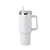 Taza de Coche Personalizada de 40 Manijas Acero Inoxidable 304 Taza de Hielo para Mantener Frío de Coche Gran Capacidad Portátil para Exteriores Taza con Popote