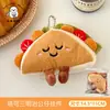 Colgante Creativo de Muñeca Sándwich de Peluche para Mochilas de Niñas, Decoración de Llavero, Adorno Colgante, Accesorio de Juguete para Máquinas de Garra