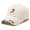 Gorra de Béisbol Bordada con Letras Nueva para Primavera y Otoño para Hombres y Mujeres, Tejido de Piña para Exteriores, Deportiva Casual Versátil, Gorra con Protección Solar
