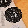 Parche bordado ropa calada aplique bordado flor accesorios hecho a mano DIY parche soluble en agua encaje blanco decoración retro