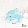 Accesorios para Joyería DIY Resina Dibujos Animados Brillo Serie Océano Pegamento Cremoso Imanes para Refrigerador Pinzas para el Cabello Llavero Accesorios