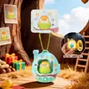 Auténtico Loro Pequeño Brillante Mascota Linda Colgante para Mochila Exquisita Serie de Bolsillo Muñeca Linda Pareja Llavero Creativo