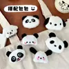 Muñeca de Peluche Creativa de Dibujos Animados Panda Perro Lindo Pacca Broche Calcetines Decorativos Bufanda Zapatos y Sombrero Accesorios