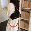 Bolso de Lona Estilo Japonés Ins para Mujer 2026 Nuevo Bolso de Hombro Casual para Estudiante Estilo Perezoso Gran Capacidad Bolso Cruzado