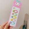 Set de 5 piezas de pinza BB de arena movediza pasador infantil pasador de niña pasador roto accesorios para el cabello de bebé tocado lindo de alta gama