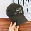 Gorra de Béisbol Bordada con Letras Estilo Coreano Unisex Nueva Primavera/Verano Ala Suave Gorra Pico de Pato Casual Circunferencia de Cabeza Grande Sombrero para el Sol
