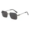 Gafas de Sol Futuristas Sin Montura para Hombres y Mujeres, Protección UV, Elegantes para Ciclismo y Conducir