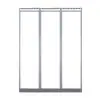 Cortina de puerta suave de PVC magnética sin taladro para uso doméstico y comercial, a prueba de viento, aislante térmico, a prueba de polvo y cortina divisoria, cortina de puerta de plástico transparente