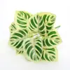 Flores Artificiales Plantas Verdes Plantas de Simulación Plantas en Maceta Arreglo Floral Hojas Decoración de Pared Pared de Plantas Paisajismo Hojas Verdes Chlorophytum Hojas de Monstera