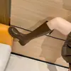 Botas de cano alto para primavera e outono, bico redondo, com zíper traseiro, design interno que aumenta a altura, elásticas, efeito emagrecedor, botas de cano alto, botas de montaria para mulheres