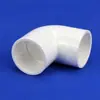 Liansu Tubo de Abastecimento de Água de Plástico PVC Branco Cotovelo de Três Vias União Reta Válvula Adaptador para Conexões de Tubo de Água Potável