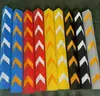 Protectores de Esquina de Goma Engrosada de Colores, Pilares de Borde de Estacionamiento, Tiras Anticolisión, Protectores de Esquina de Pared de PU para Garajes Subterráneos
