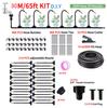 Serie de Riego por Goteo Xiazhe Set Automático para Regar Flores, Material de POM, Fácil de Instalar, Sin Rotura de Tuberías, Herramienta de Riego para Jardinería