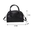 2025 Nuevo Bolso de Boliche para Mujer de Cuero Genuino Bolso Almohada Bolso de Mano Piel de Vacuno Curtida Vegetal Nicho Simple Hombro Bandolera