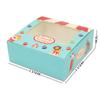 Caja de embalaje Snow mei Niang ventana 246 granos 63-80G caja para pastel de luna caja para tarta de huevo caja de embalaje para postre de grasa de nieve