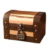 Caja de almacenamiento de madera nueva vintage personalizada, caja de joyería clásica y exquisita, caja de embalaje para coleccionables
