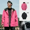Chaqueta de Asalto Tres en Uno para Exteriores, Chaqueta Cálida, Nuevo Estilo Otoño e Invierno para Hombres y Mujeres, Ropa de Montañismo con Capucha, Cortavientos e Impermeable