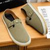 Mocasines planos bajos sin cordones Zapatos planos para hombre 2025 Nuevo Primavera y Otoño Nuevos zapatos casuales de skate Suela suave Zapatos para conducir