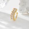 Ear Cuffs de Lujo Accesible con Incrustaciones de Diamantes para Mujeres Sin Perforaciones, Orejeras Elegantes y de Gama Alta de Circonita, Populares en Europa y América, Transfronterizas Personalizadas de Amazon