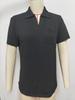 Comercio exterior transfronterizo Estación independiente de Amazon para mujer Primavera y otoño Nuevo manga larga simple color sólido solapa suelta bolsillo camiseta