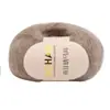 Fio Fino de Mohair de Bebê Sul-Africano Tecido à Mão Pelúcia Cachecol Xale Fio para Suéter Lã Macia Cashmere Fiação