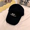 Boné de Baseball Riscado de Verão Novo e da Moda com Bordado da Letra g em Amarelo, Estilo de Rua para Homens e Mulheres, Faz o Rosto Parecer Menor