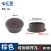 Caixa de Cabos Redonda 50/60mm em Aço e Plástico ABS para Mesa de Computador, Gabinete de Móveis, Tampa de Furo para Cabos, Atacado