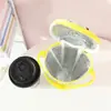 Linda Bolsa Isotérmica para Té de Leche, Bolsa Refrigeradora Portátil con Forma de Corazón Femenino, Bolsa Tote Conveniente para Bebidas Frías de Verano