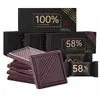 Chocolate Negro Puro con Manteca de Cacao Pura, Saludable y Alivia Antojos, Sin Sacarosa, Sedoso y Delicado, Empaquetado Individualmente, Sabor Ruso