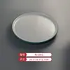 A8 Melamina Patrón de Tela Simple Verde Vajilla Plato para Fondue Plato de Res y Cordero Plato para Barbacoa Plato para Plato de Fondue Plato de Rollo de Res Graso