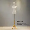 Mannequin de meio corpo de madeira para vitrine de loja de roupas, manequim feminino, manequim de vitrine, manequim de corpo inteiro para exposição de vestidos de noiva e roupas femininas
