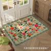 Alfombra de estilo americano transfronterizo para sala de estar, ventana salediza, dormitorio, cachemir de fácil cuidado, alfombra grande, alfombra plegable para todo el piso