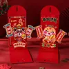 Sobres Rojos de Año Nuevo 2027 Nuevo Paquete Rojo Creativo 3D Personalizado para Regalo de Dinero de Año Nuevo Infantil Sobre del Año de la Oveja