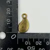 Tirador de cremallera color oro antiguo para collar colgante DIY, accesorios, aleación de zinc, tirador de cremallera desmontable, accesorios para ropa