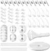 Set de Gestión de Cables de Venta Caliente Transfronterizo Organizador de Cables de Absorción Magnética Atadura de Cables Puede Almacenar Enrollador de Cables de Velcro