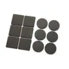 Almohadillas de Malla Adhesivas para Patas de Mesa Muebles Antideslizantes Amortiguadoras de Impacto Malla Adhesiva para Patas de Mesa y Sillas Negro Almohadillas de Espuma Adhesivas para Pies