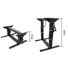 Pernas de Mesa Dobráveis para RV para Iveco, Ford Transit e Outros Veículos Comerciais, Adequado para Caravanas e Reboques, com Pernas de Mesa de Armazenamento Removíveis e Tampo de Mesa