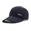 Bonés de Baseball Primavera e Verão para Homens e Mulheres, Chapéus de Proteção Solar para Exterior com Aba Estendida, Bonés Sanduíche de Lona para Caminhada e Pesca, Bonés com Aba
