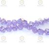 Cuentas de Cristal Cuadradas Diagonales K9 Premium Brillantes de 2/4/6/8mm Accesorios para Joyería Semi-Terminados