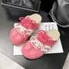 Zapatillas Casuales Versátiles de Encaje Nuevas de Suela Gruesa Cerradas Aumentadoras de Altura Estilo 2026 Versión Coreana para Exteriores de Primavera Lindas