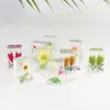 Flores Secas Pueblo del Libro Artesanías de Resina Especímenes de Plantas Materiales Didácticos para Estudiantes Adornos de Pegamento de Flores Inmortales Recuerdos de Viaje