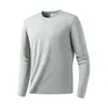 2025 Nueva Camiseta Deportiva Casual Lisa de Manga Larga Fina de Secado Rápido para Otoño para Hombres y Mujeres, Camiseta de Estilo Popular