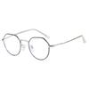 Gafas de Lectura de Marca Bjyx Montura Completa Montura Cuadrada Negocios Ultraligeras Ultra-Claras Color Puro Metal Gama Alta Luz Azul Anti-Reflejo Plano
