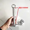 Placa Fixa para Saco de Pancadas de Boxe em Aço Inoxidável Gancho Flange Fixador para Cadeira de Balanço de Yoga Cama Suporte Placa de Suspensão Extensão